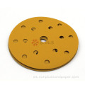 Disco abrasivo de lijado de papel dorado de 150 mm de 150 mm